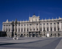 Royal Palace . Frontage view