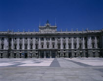 Royal Palace. Frontage view