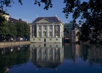 Mauritshuis art gallery seen across water