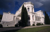 Livadia Palace. Exterior view from the grounds.