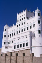 Sultans Palace white plaster facade