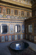 Topkapi Palace.  Interior of dining room of Ahmet III.