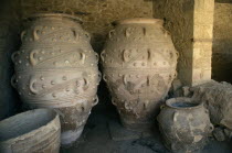 Palace of Knossos. Giant Urns