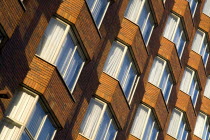 Architectural detail of modern apartment block window patternsIreland Eire Patterns Architecture Construction