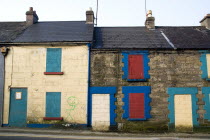 Urban decay. Derelict abandoned house in centre of Sligo Ireland Eire Urban decay Housing