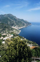 View of Amalfi Coastline  from Villa RufoloTravelTourismHolidayVacationExploreLeisureSightseeingTouristAttractionTripJourneyDaytripViewVistaSouthSouthernItaliaItalianEuropeEuropean...