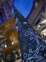 Victoria Square shopping centre decorated for Christmas.Beal Feirste Center Cultural Cultures Eire European Irish Northern Europe Order Fellowship Guild Club Republic Xmas Ireland Poblacht na hirean...