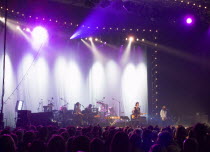Nick Cave and the Badseeds on stage an the Brighton Centre.European Great Britain Northern Europe UK United Kingdom British Isles Center Public Presentation