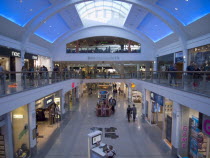 Churchill Square shopping centre interior.European Great Britain Northern Europe UK United Kingdom British Isles Center