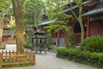 Puji Temple outer courtyard. While the temples origins go back to the Tang dynasty it was completed in 1731 during the Qing dynastyAsia Asian Chinese Chungkuo Jhonggu Zhonggu Religious