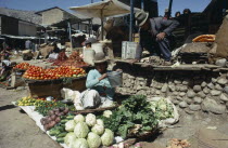 Vegetables on sale at marketAmerican Bolivian Hispanic Latin America Latino South America
