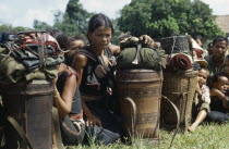 Vietnam War. Montagnard refugees Kon TumAsian Southeast Asia Viet Nam Vietnamese Kids