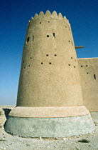 One of the corner towers of Zubara Fort1 History Middle East Qatari Single unitary
