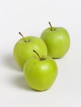 Three green apples.Apple 3