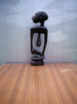 Makonde wooden sculpture.African Eastern Africa Tanzanian