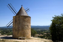St-Saturnin-les Apt.  Seventeenth Century windmill in the village 17th c. European French Western Europe