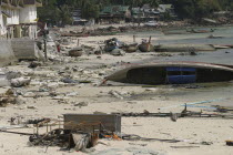 Tsunami. What was once paradise is now ruined. On the 6th of JanAsian Ecology Entorno Environmental Environnement Green Issues Southern Prathet Thai Raja Anachakra Thai Siam Southeast Asia