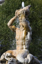 The Fontana del Tritone by Bernini in Piazza BarberiniEuropean Italia Italian Roma Southern Europe History