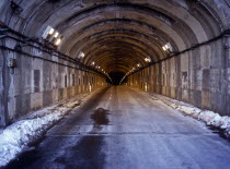 North end of Aragonouet. Bielsa road tunnel to Spain from France. It is 3070 metres long 6 Metres wide 4.3 metres high. Altitude France 1821 metres Spain 166 metresEuropean Scenic French Western Euro...