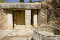 Temple in the Tarxien archaeological site.TravelTourismHolidayVacationExploreRecreationLeisureSightseeingTouristAttractionTourDestinationTripJourneyDaytripTarxienMaltaMalteseEurope...