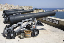Cannons  the noon day gun  Saluting Battery  Upper Barracca Gardens  and Grand HarbourTravelTourismHolidayVacationExploreRecreationLeisureSightseeingTouristAttractionTourDestinationTripJ...