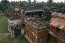 Ruins of former house belonging to a Zamindar  a landlord employed to collect taxes from the peasants.Asia Asian Bangladeshi History  Asia Asian Bangladeshi History