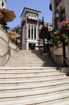 Rodeo Drive. Spanish steps leading to Two Rodeo shopping alleyBeverly Hills 2 American Destination Destinations North America Northern United States of America LA The Golden State