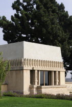 Hollyhock House exteriorHollywood American Destination Destinations North America Northern United States of America LA The Golden State