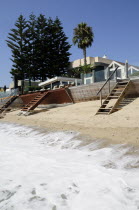 Beachfront houses  Malibu Colony  MalibuMalibu American Destination Destinations North America Northern United States of America LA Sand Sandy Beaches Tourism Seaside Shore Tourist Tourists Vacation...