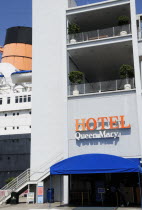 Queen Mary ship Hotel  Queens Bay  Long BeachSouth Beaches American Destination Destinations North America Northern Resort Sand Sandy Seaside Shore Southern Tourism United States of America Holidayma...