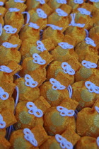 Jingumae - at Meijijingu shrine  omamori good luck charms on displayAsia Asian Japanese Nihon Nippon Religion Religious