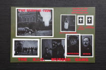 West  Falls Road  Political murals painted on walls of the Lower Falls Road area remembering the victims of the 1920 RIC murder gang.PoliticalNorthernBeal FeirsteUrbanArchitectureSocial IssuesP...