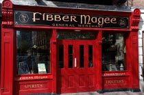 Keylands Place  Exterior of Fibber MaGees Bar pub at the back of Robinsons bar in Great Victioria Street.Northern Beal pub Feirste European Irish Northern Europe Republic Ireland Poblacht na hireann...