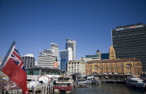 Ferry Building and harbour.Antipodean Blue Northern Oceania