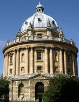 The Radcliffe Camera building.Oxford University Radcliffe Camera College architecture building famous library tourist attraction UK England Britain English British British Isles European Great Britai...