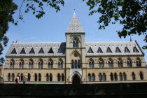 The exterior of the Oxford National History Museum.Museum  Oxford  England  English  UK  building  buildings  Great Britain  British  United Kingdom  culture  history  historic  natural   Victorian a...