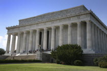 Lincoln Memorial The Mall.USAUnitedStatesDistrictColumbiaWashingtonCapitalAbrahamLincolnmemorialMarbleBlue SkyTouristsTravelDestinationNorthAmericaPresidentCity American Destination...