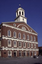 Faneuil Hall exterior.TravelTourismHolidayVacationExploreRecreationLeisureSightseeingTouristAttractionTourDestinationTripJourneyFaneuilHallBostonMassachusettsMassMANewEnglandUni...