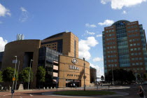 Lanyon Place  Redeveloped area next to the Waterfront Hall and Markets. Includes Hilton hotel and British Telecom buildings.Beal Feirste Eire European Irish Northern Northern Europe Republic Ireland...