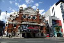 Great Victoria Street  The Grand Opera House opened in 1895  designed by Frank Matcham. First building in city to be listed as of historical and architectural importanceBeal Feirste Eire European Iri...