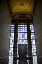 Turkey, Cappadocia, Ankara, Anitkabir,  Mausoleum of Kemal Ataturk founder and first president of modern day Turkey in 1923. He died in 1938 and in 1953 he was moved here permanently. Hall of Honour.