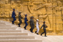 Turkey, Cappadocia, Ankara, Anitkabir, Mausoleum of Kemal Ataturk, Changing of the Guard.