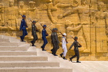 Turkey, Cappadocia, Ankara, Anitkabir, Mausoleum of Kemal Ataturk, Changing of the Guard.