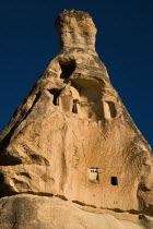 Turkey, Cappadocia, Goreme, Pigeon Valley, Fairy Chimneys with dovecotes, Pigeon droppings are used as fertiliser.