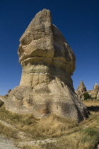 Turkey, Cappadocia, Goreme, Sword Valley, The valley got its name because of all the sharp pinnacles to be found there.