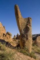 Turkey, Cappadocia, Devrent Valley, also known as Imaginery Valley or Pink Valley. Rock Formations