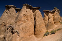 Turkey, Cappadocia, Devrent Valley, also known as Imaginery Valley or Pink Valley. Rock Formations