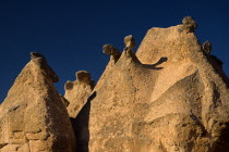 Turkey, Cappadocia, Devrent Valley, also known as Imaginery Valley or Pink Valley. Rock Formations