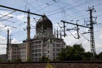 Yenidze Tabakfabrik  former tobacco factory made to look like an Arabic Mosque. Now used as offices and restaurants.Destination Destinations Deutschland European History Holidaymakers Sachsen Tourism...