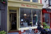 England, East Sussex, Brighton, Pool Valley, exterior of the Mock Turtle cafe tea room.